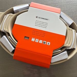 Le Creuset Oval Baking Dish Set of 3 - Bluebell Purple | Provence